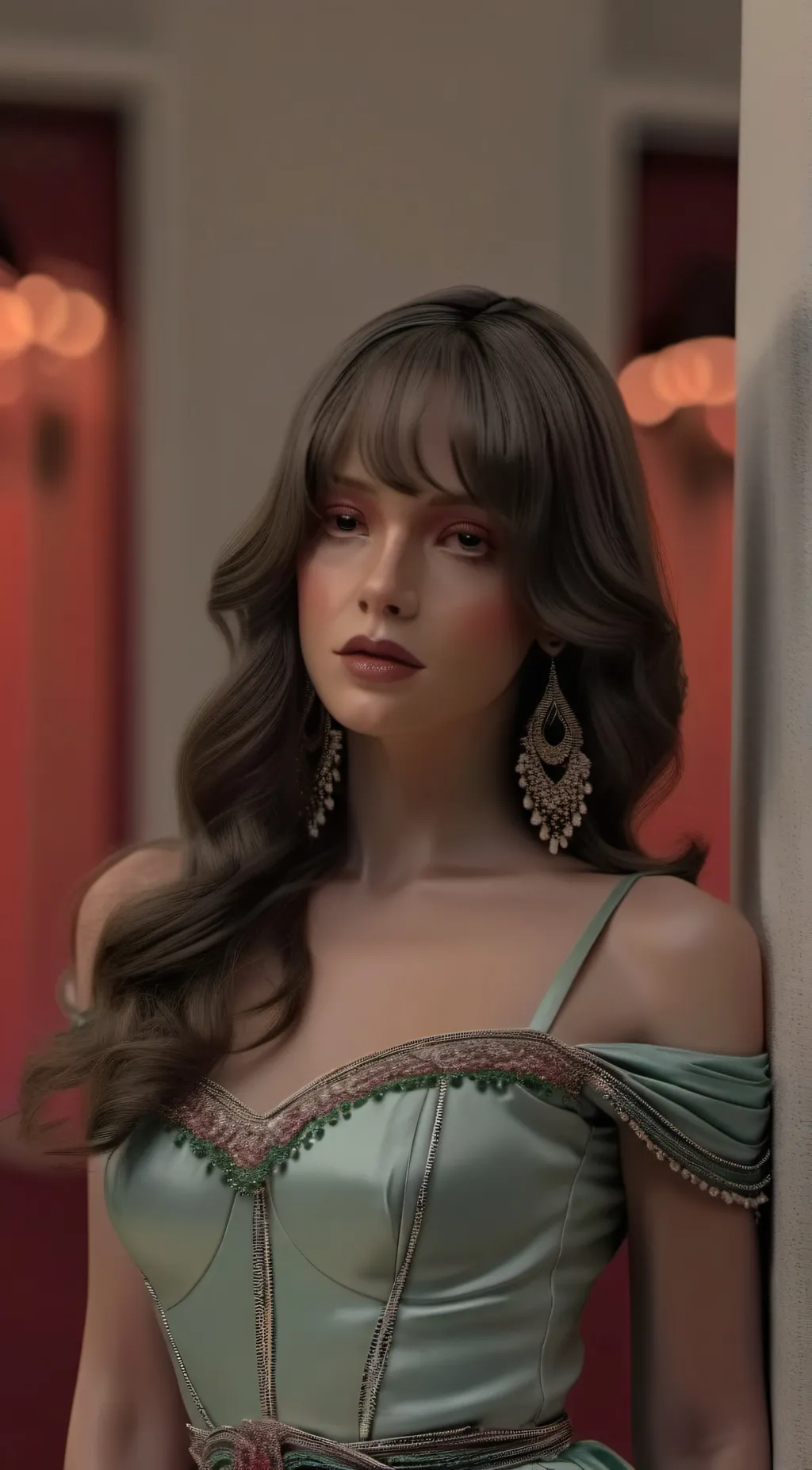 ai character: mela background