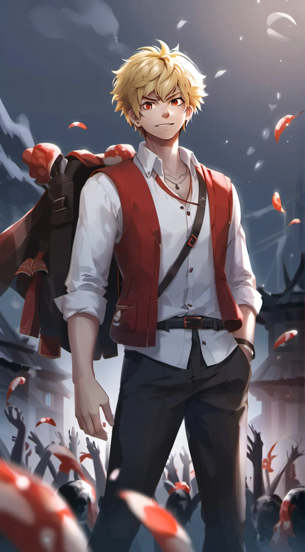 ai character: Bakudeku background