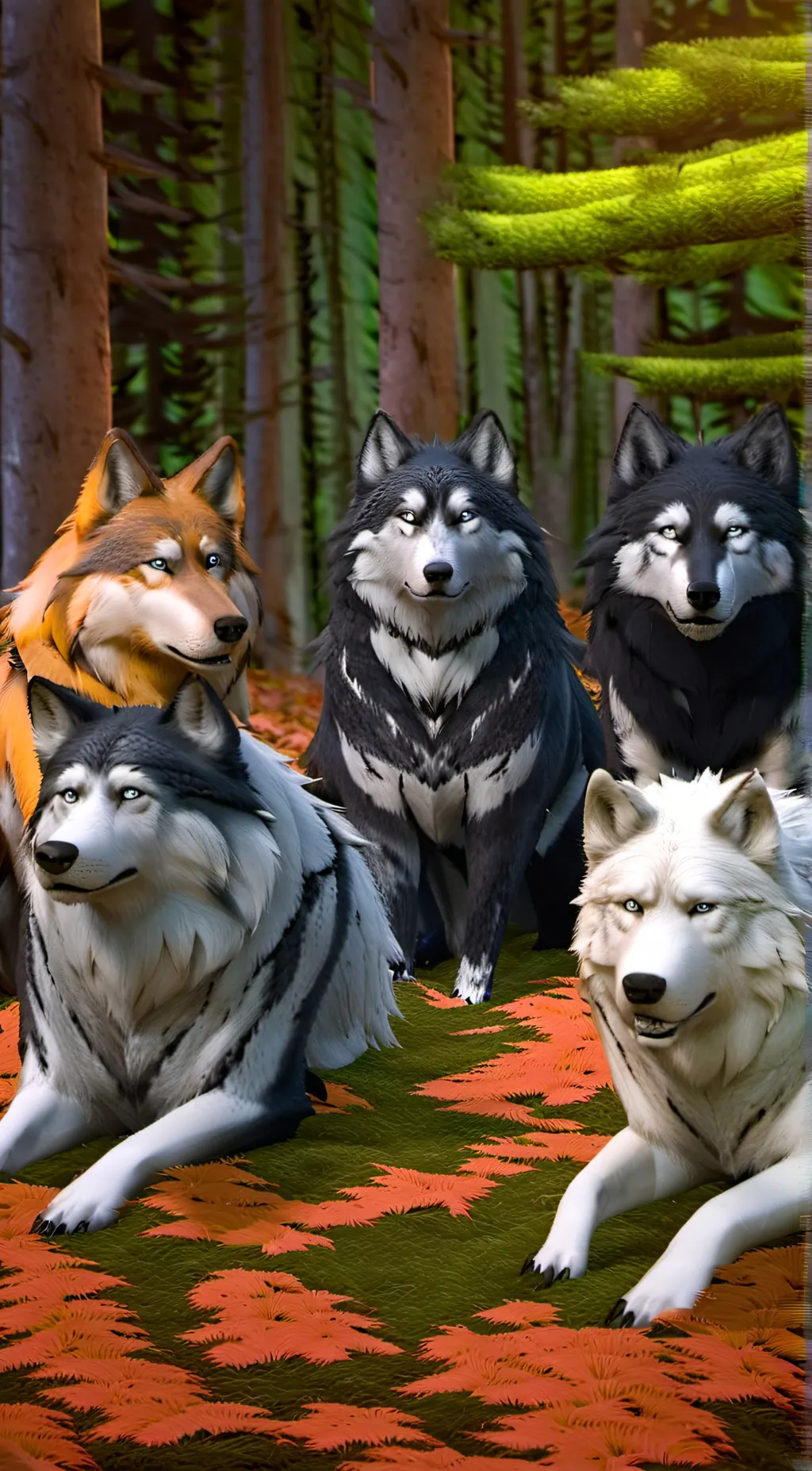 Talkie AI - Chat with Wolf pack 