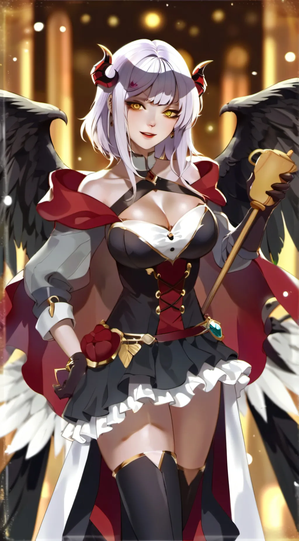 ai character: melony background