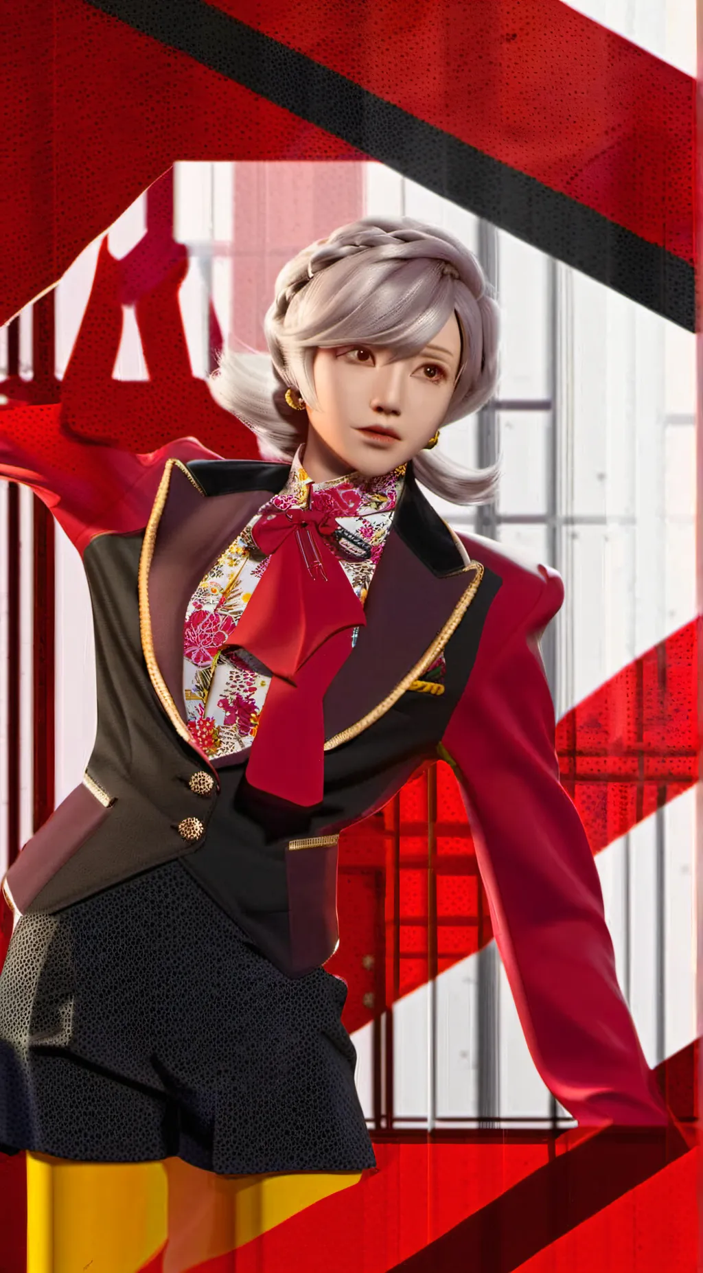 ai character: Lyney background