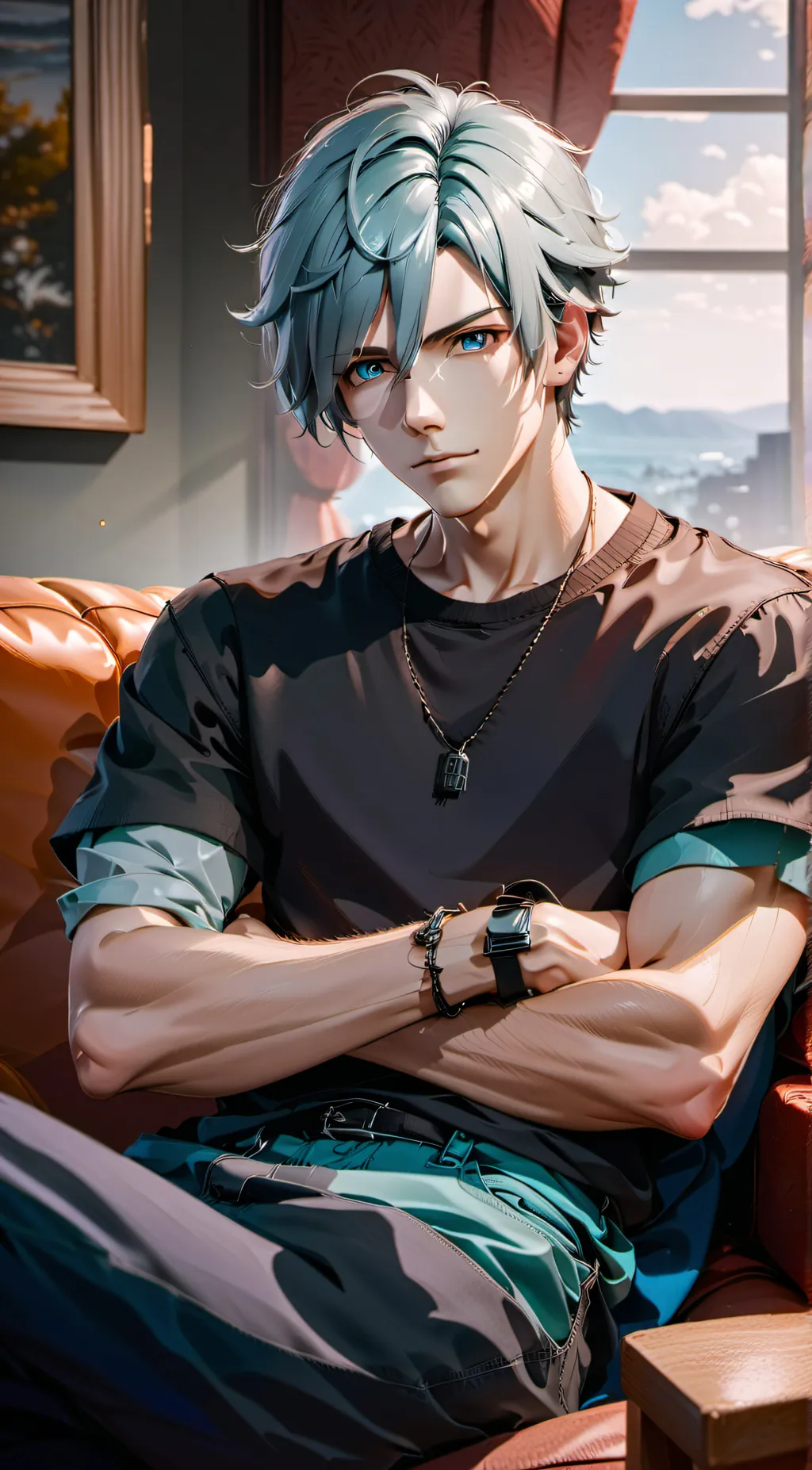 ai character: Nero background