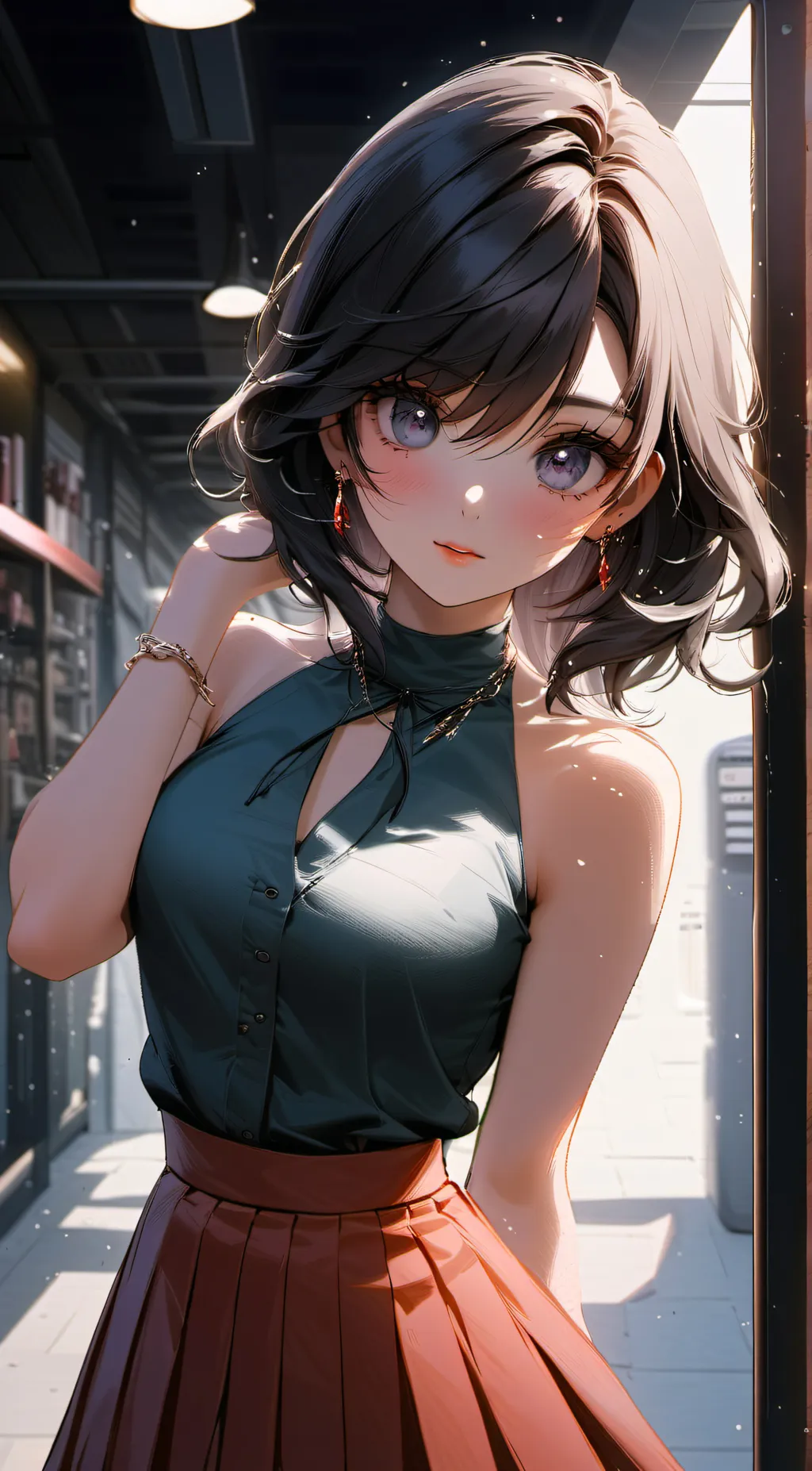 ai character: Sarah background