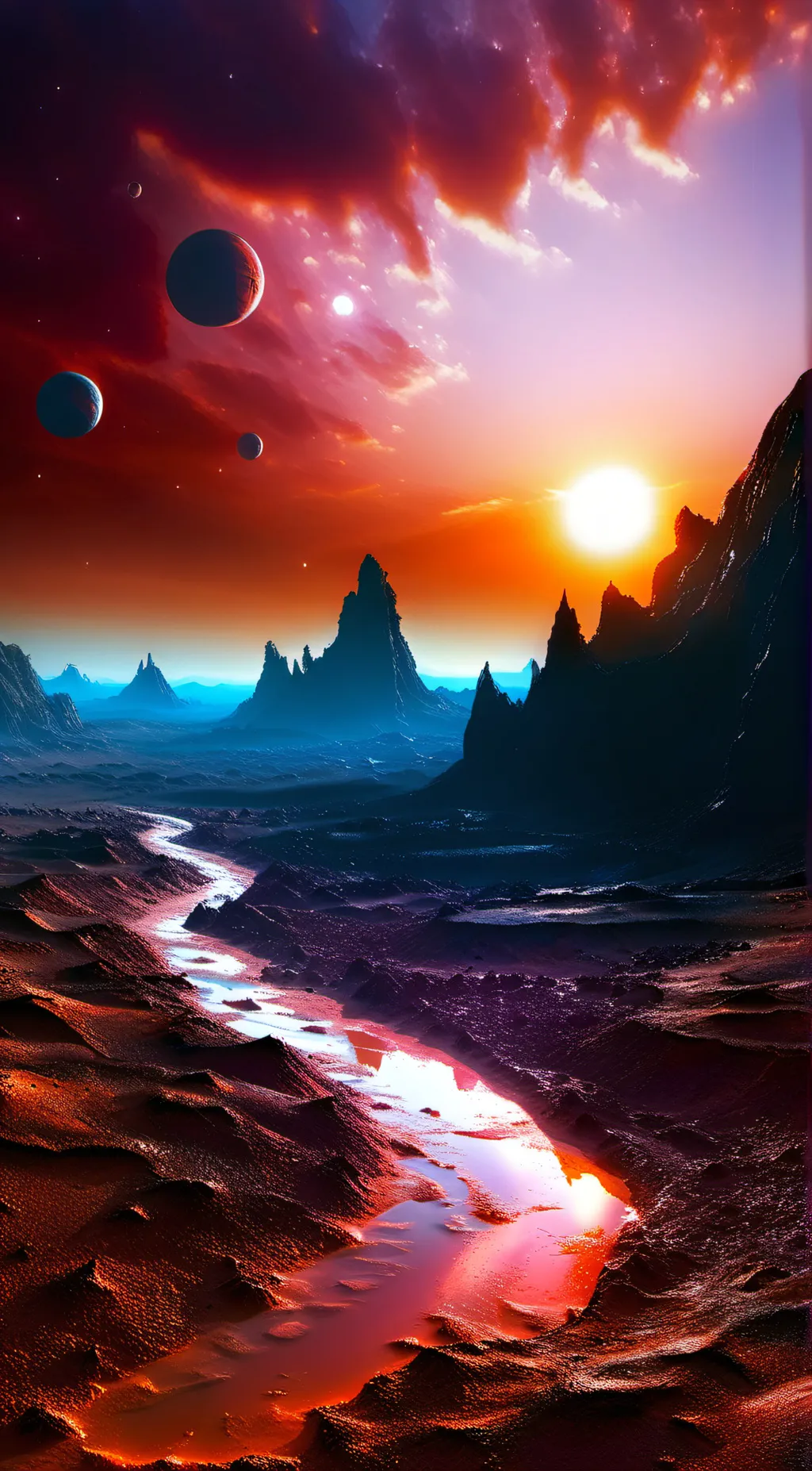 ai character: SOLAR BALLS  background