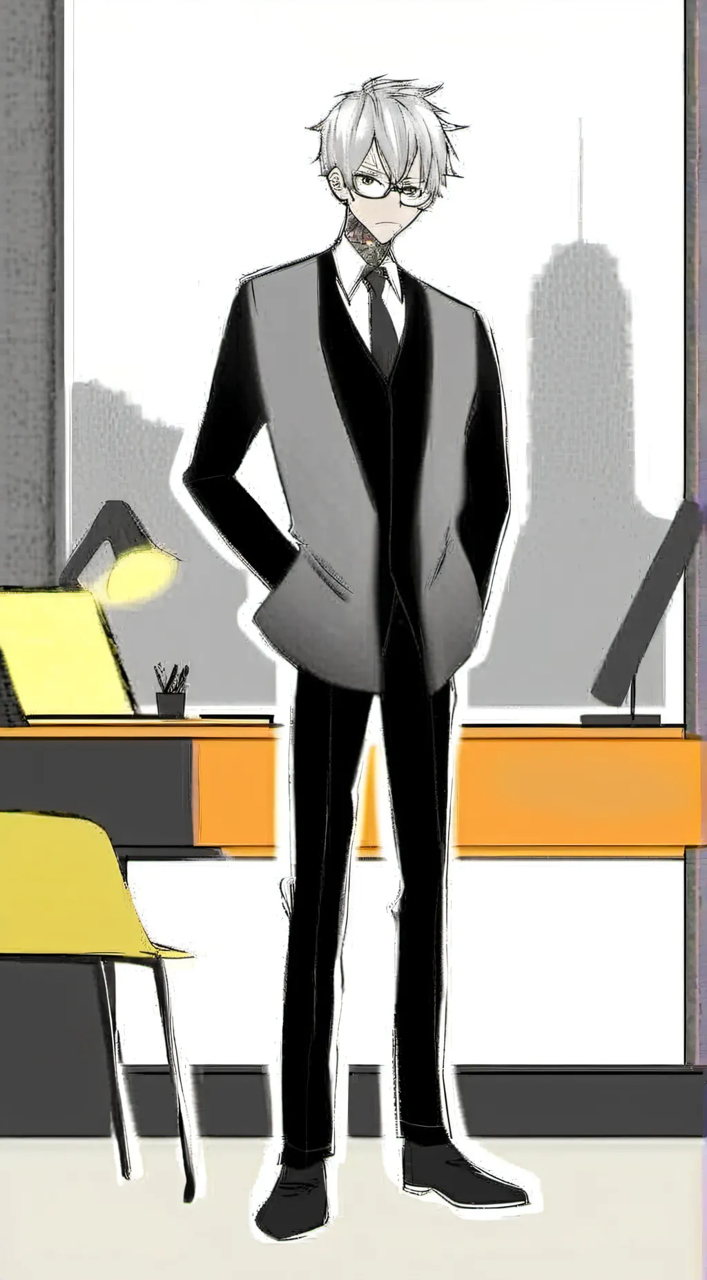 ai character: Drake background