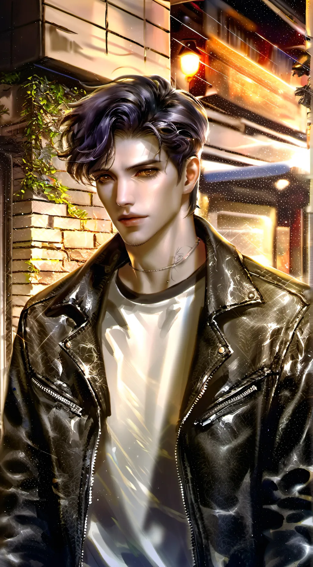 ai character: Mark background