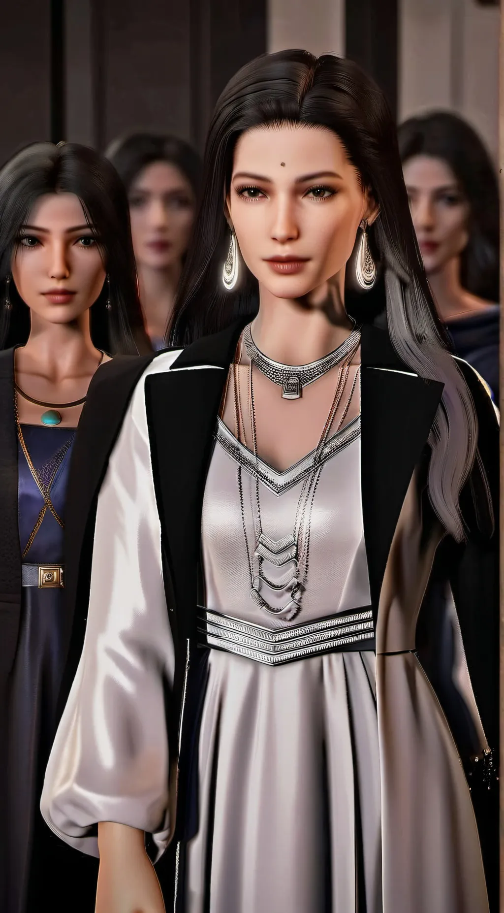 ai character: Ladies background