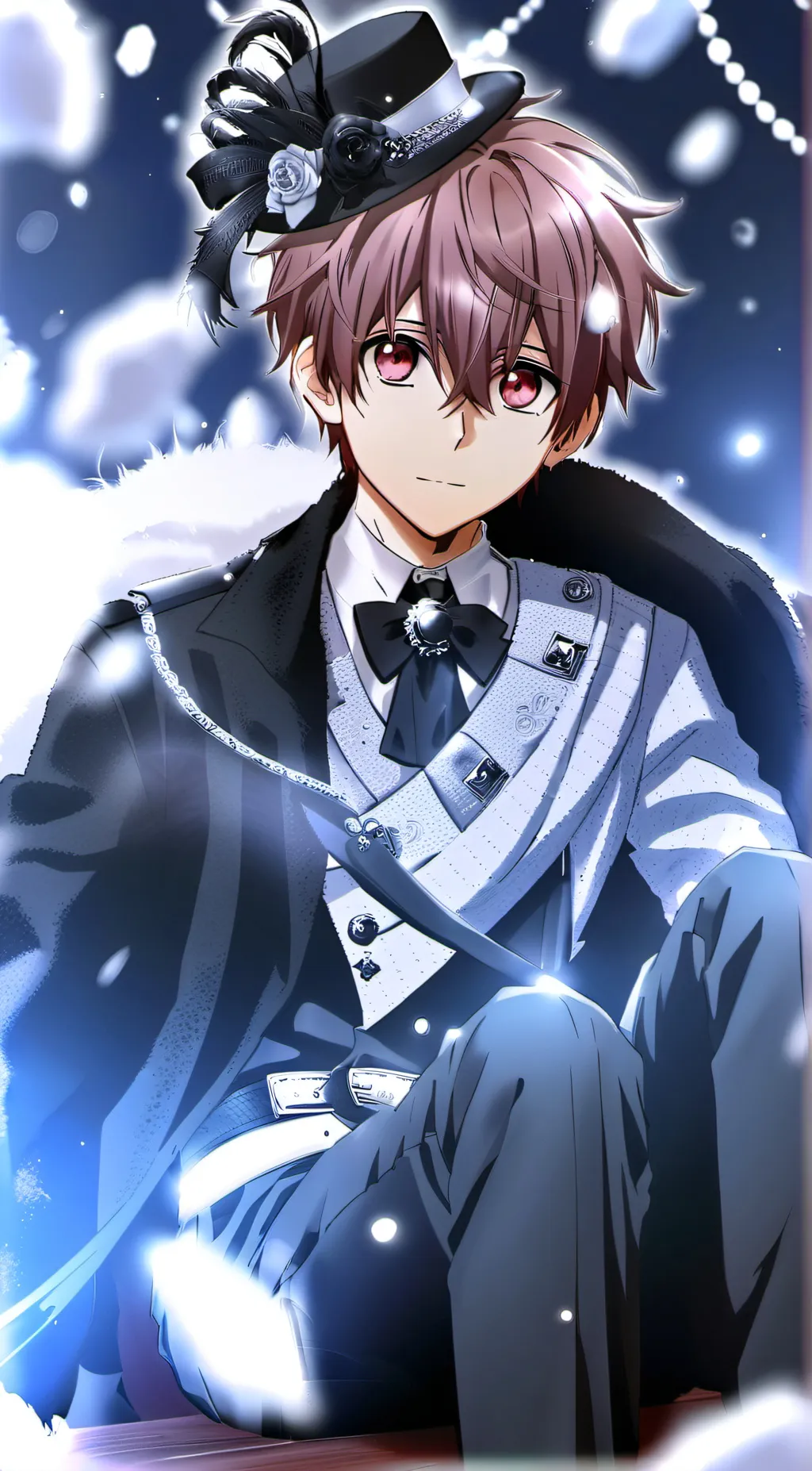 ai character: Amane  background