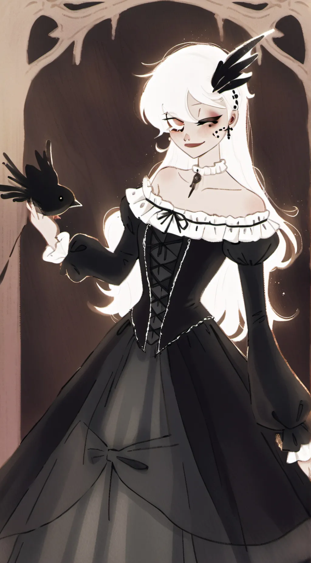 ai character: AngelxHusker background