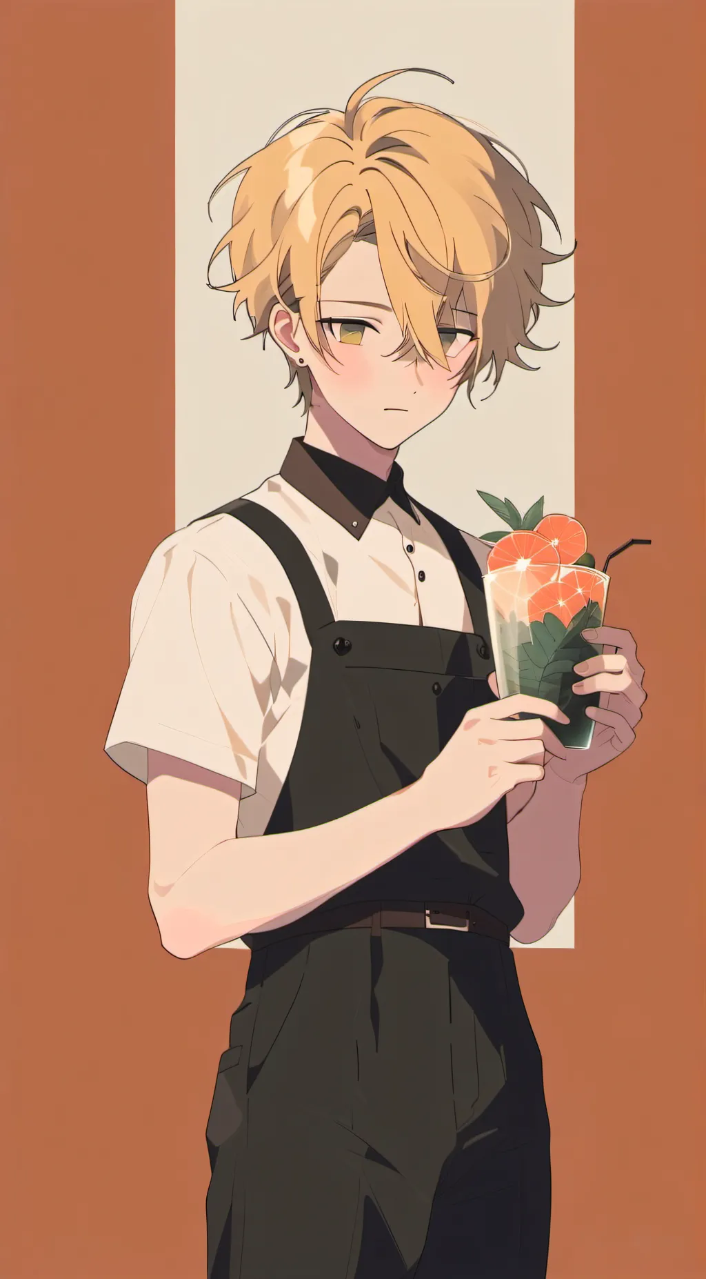 ai character: Blnd background