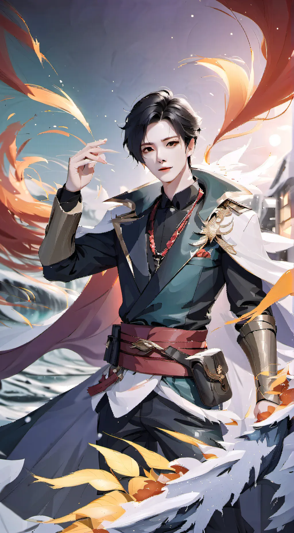 ai character: Axel background