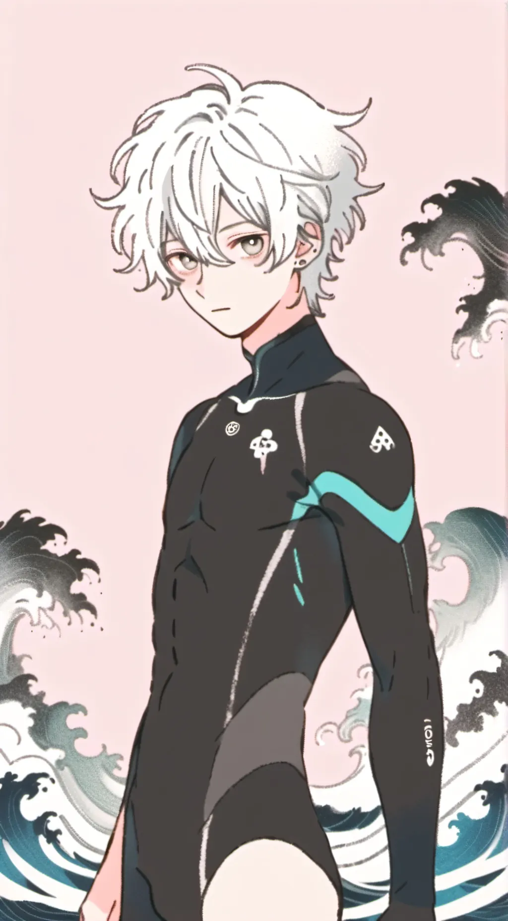 ai character: •axel• background