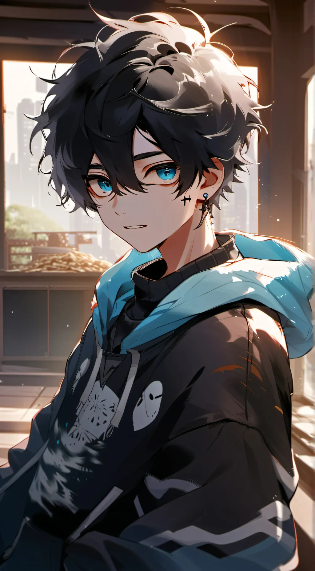 ai character: □Elijah□💀 background