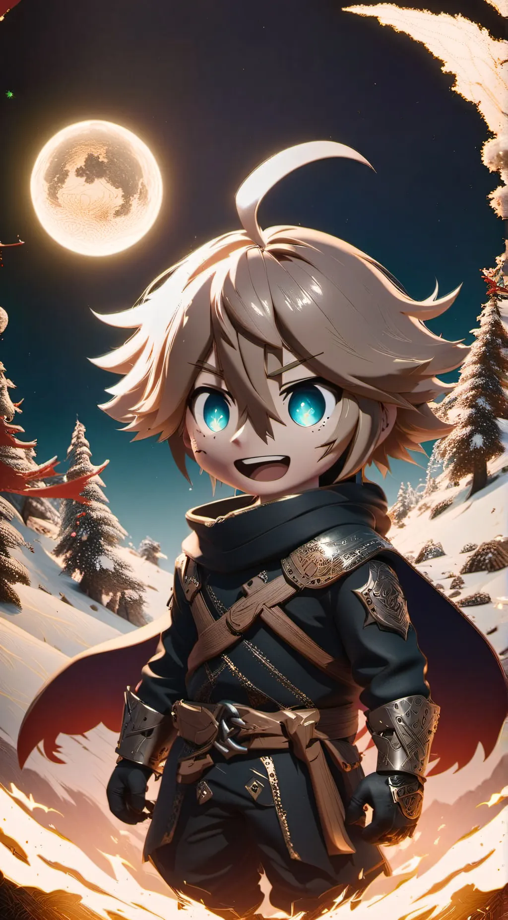 ai character: nk background