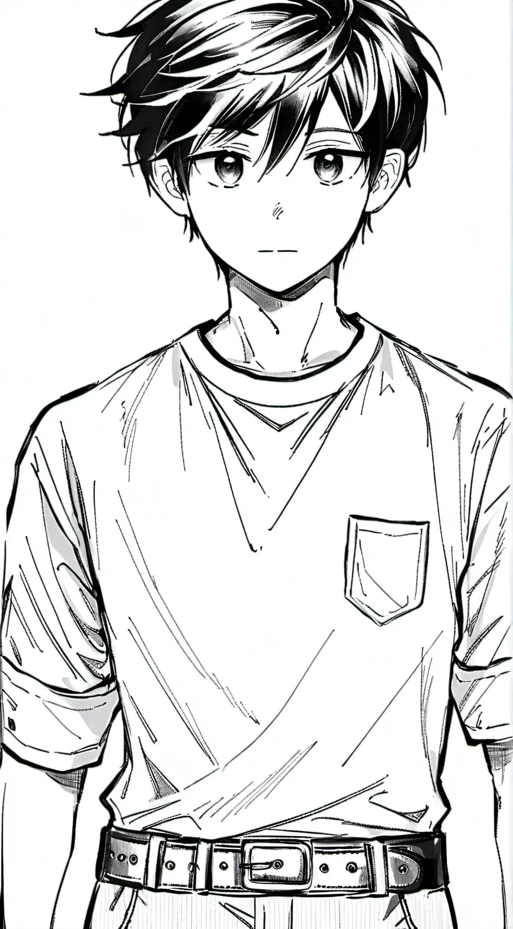 ai character: Omori background