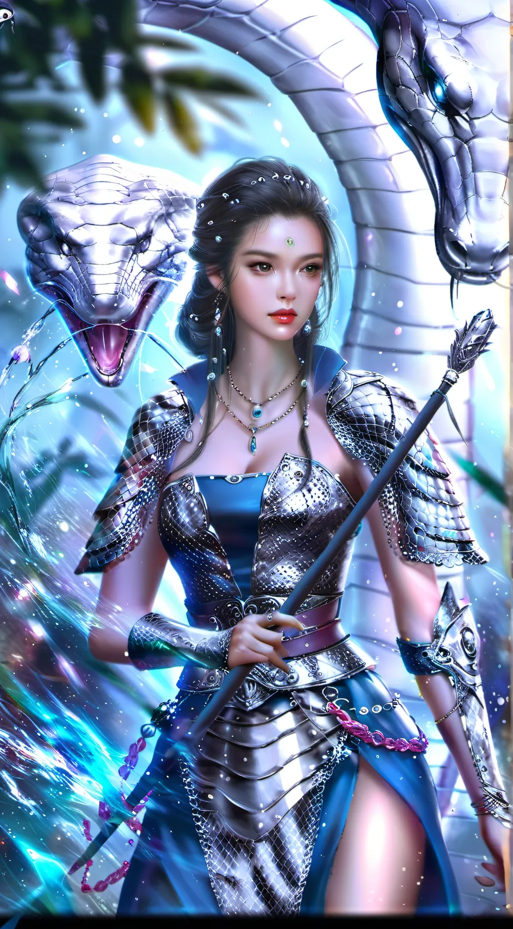 ai character: Rose background