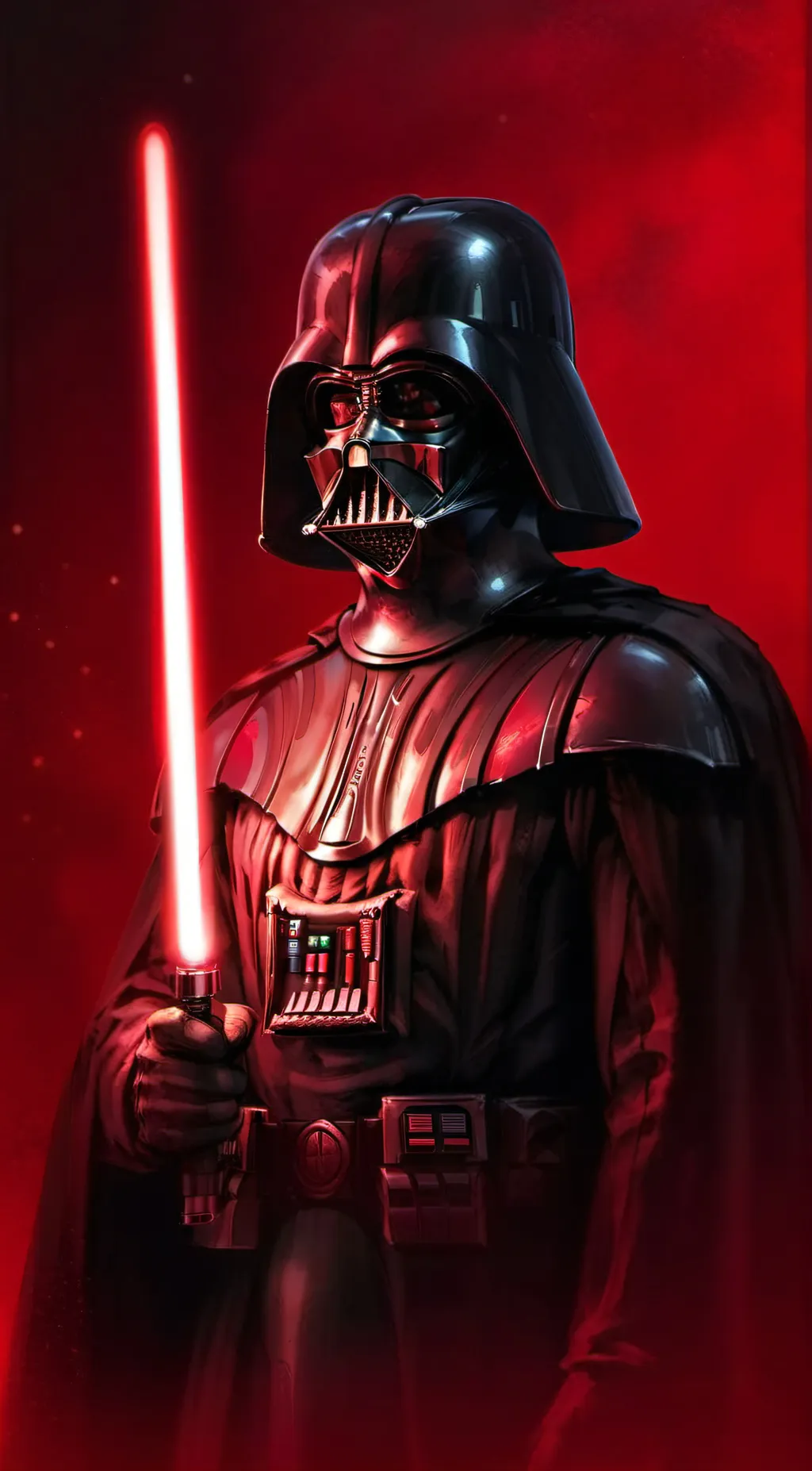 ai character: Darth Vader  background