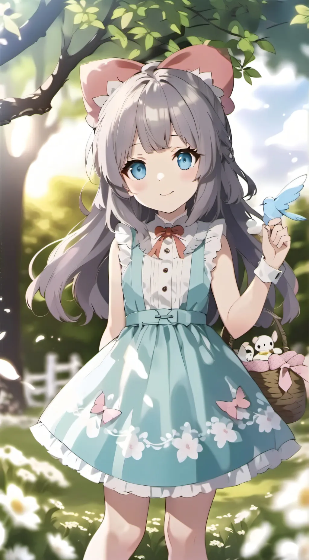 ai character: lily background