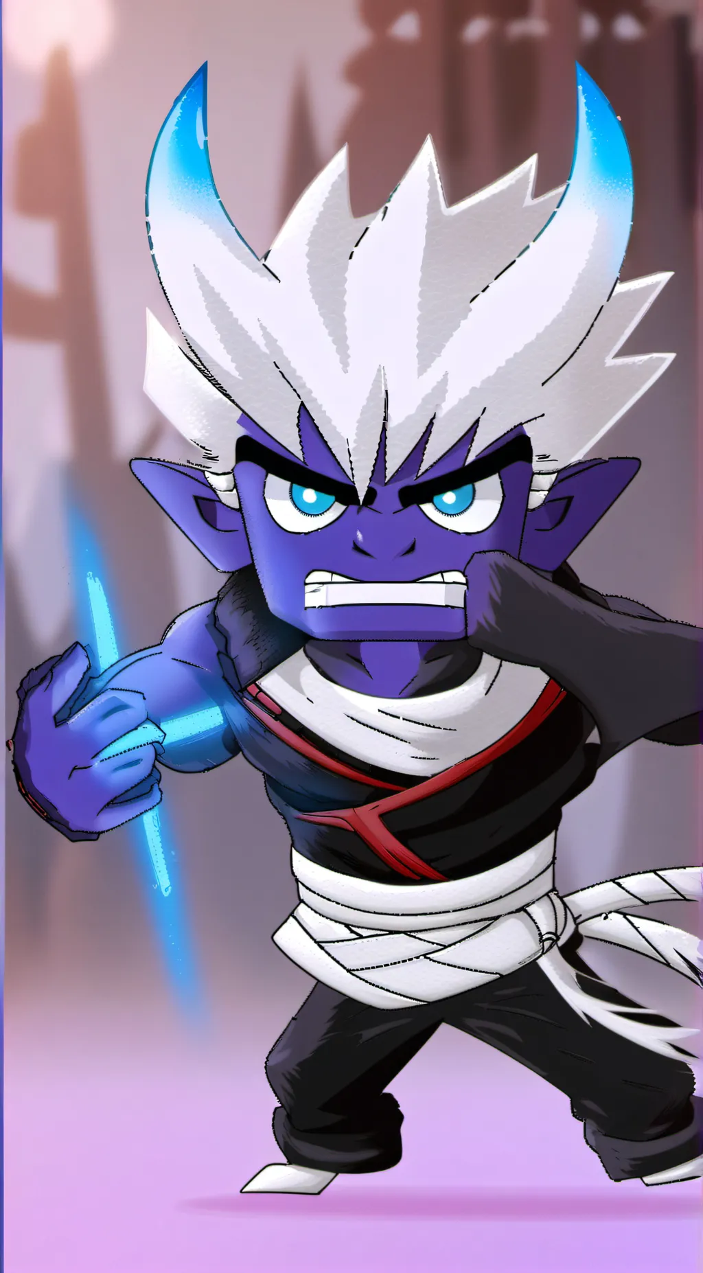 ai character: Easy demon background