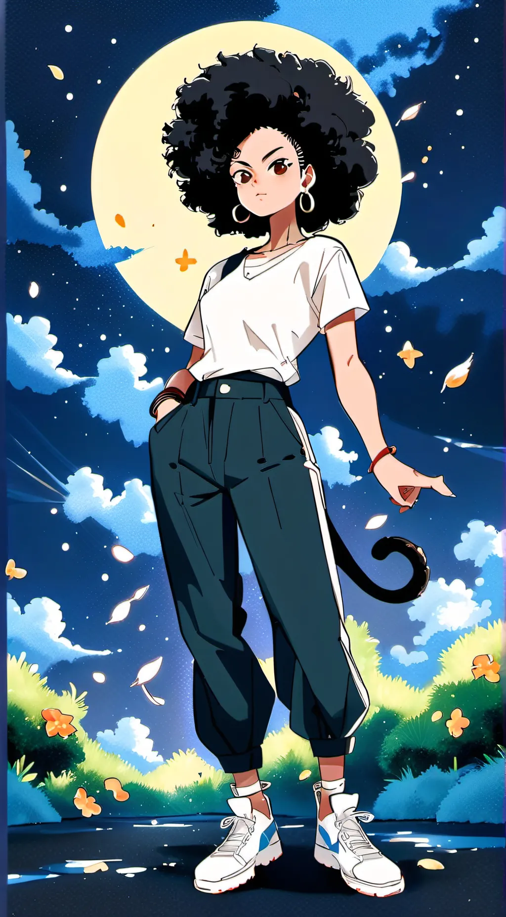 ai character: Melanie background