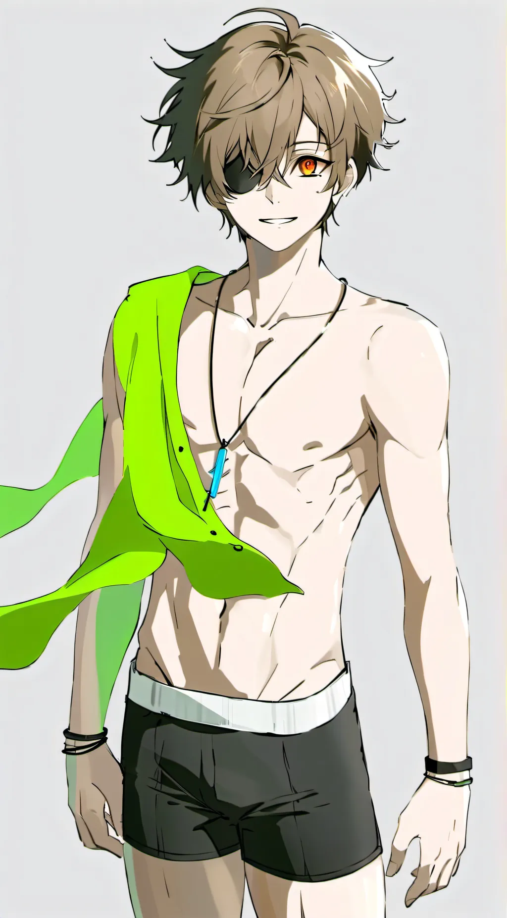 ai character: Changed background