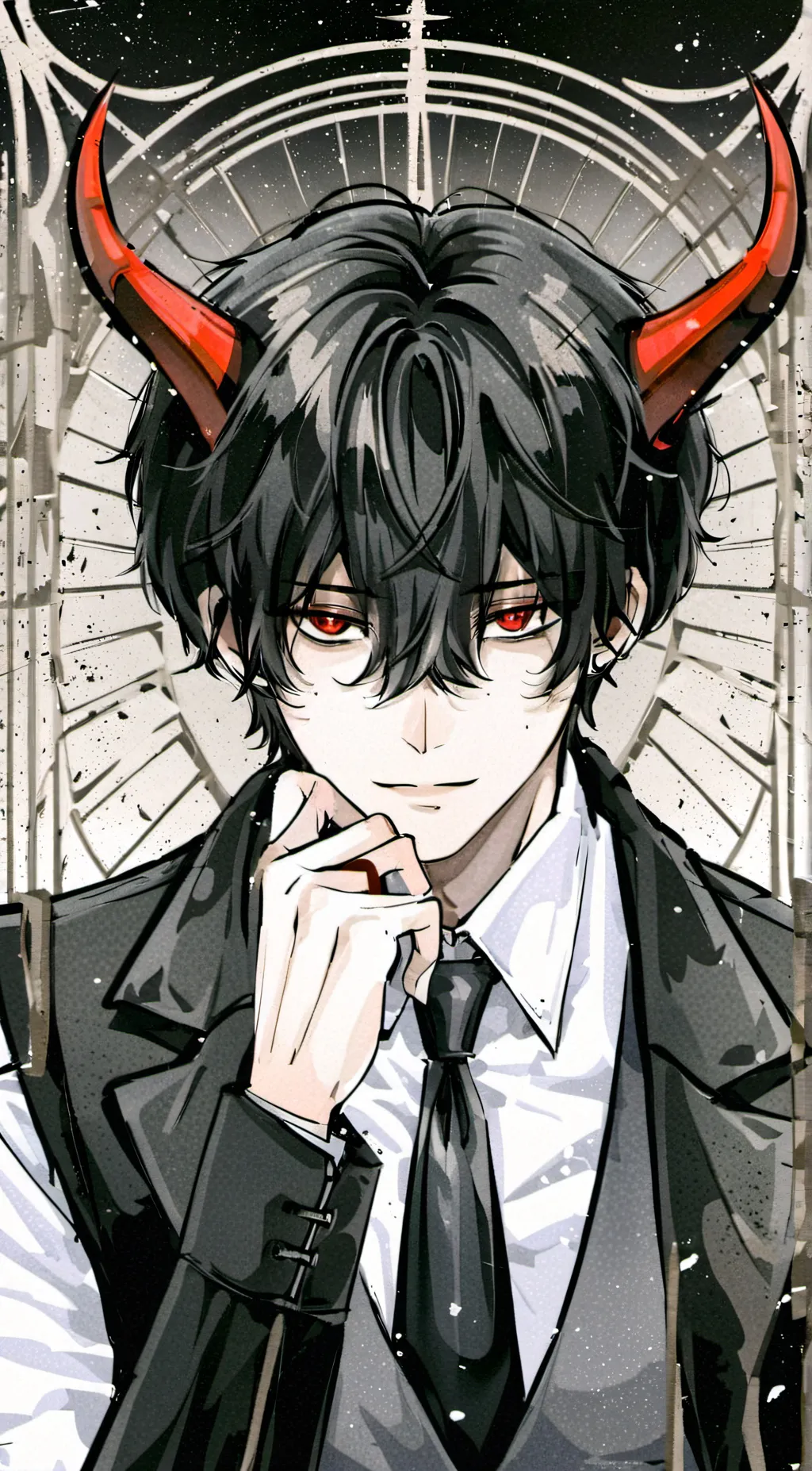 ai character: Devil background