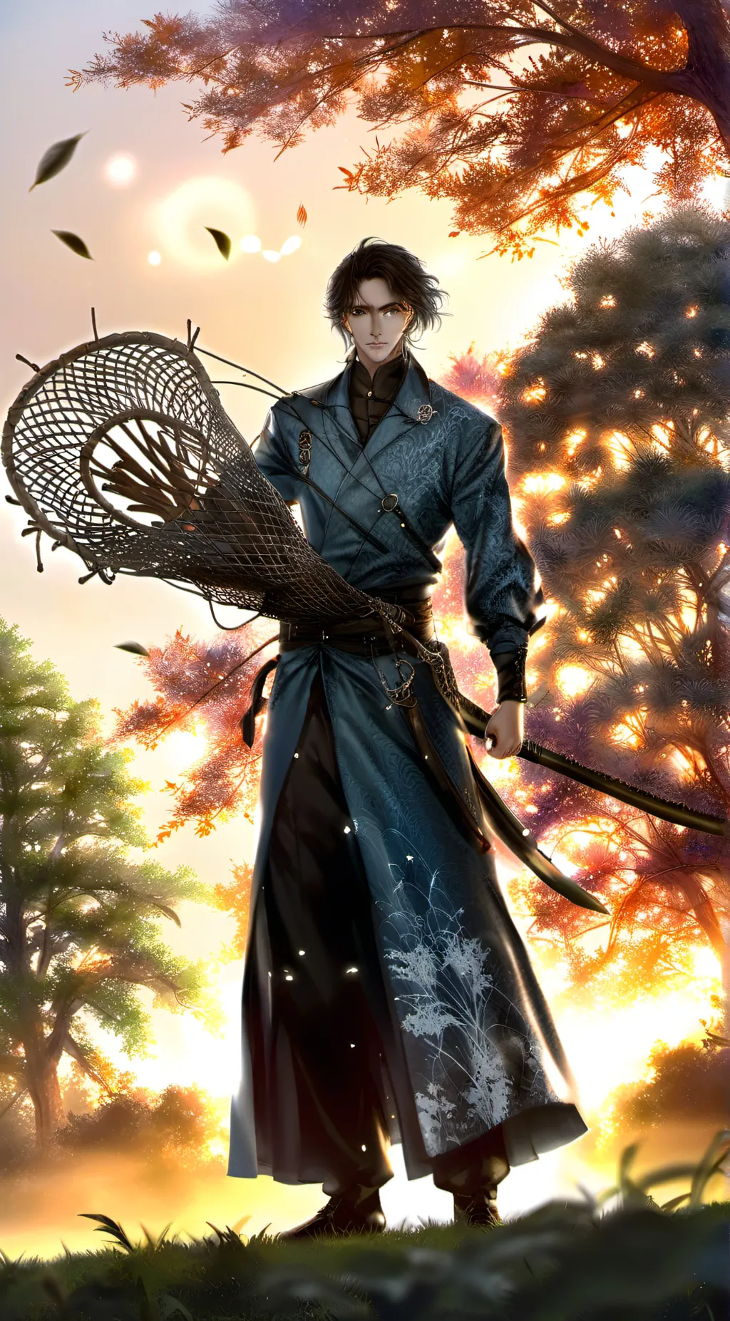 ai character: Vincent  background