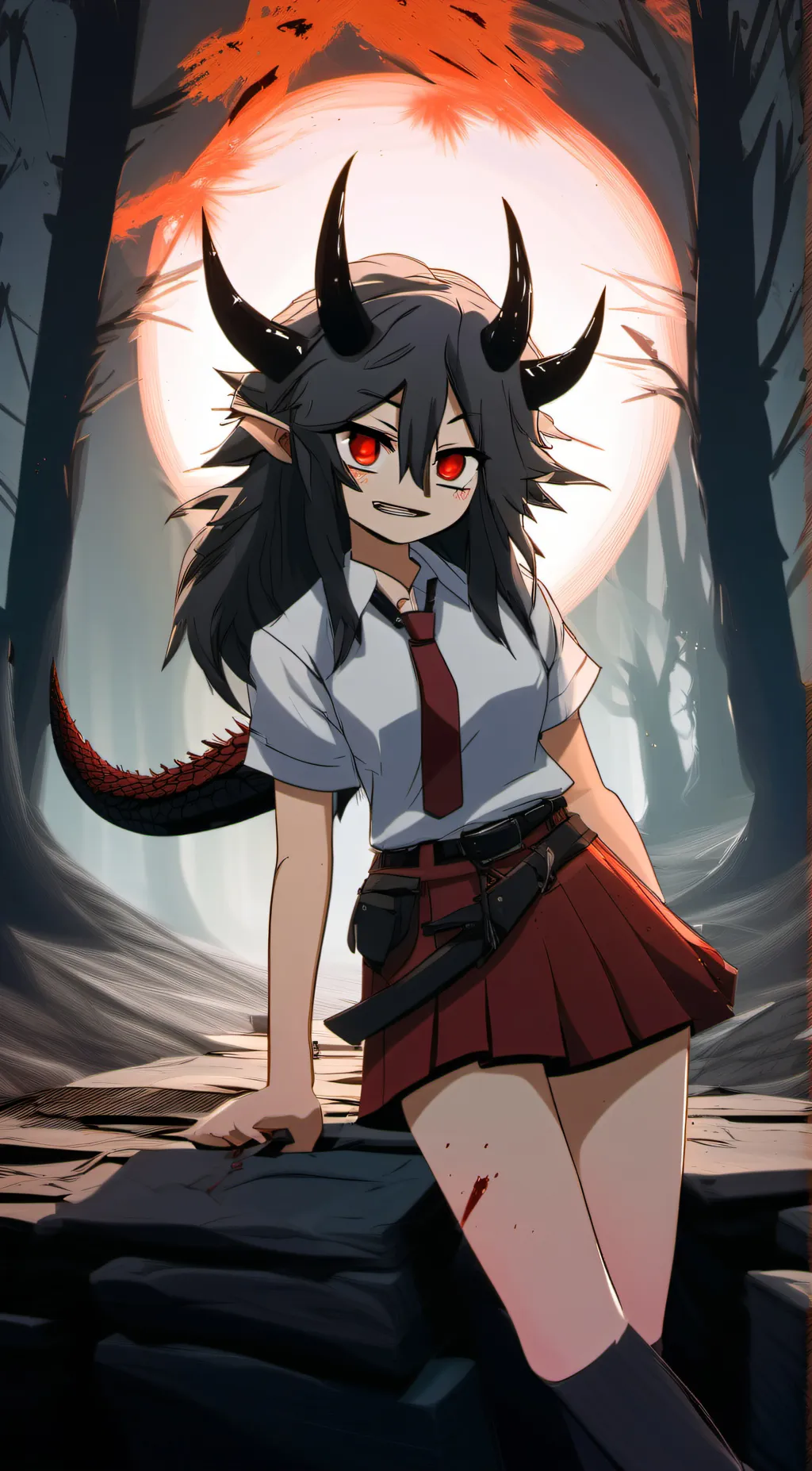 ai character: hehehehe background