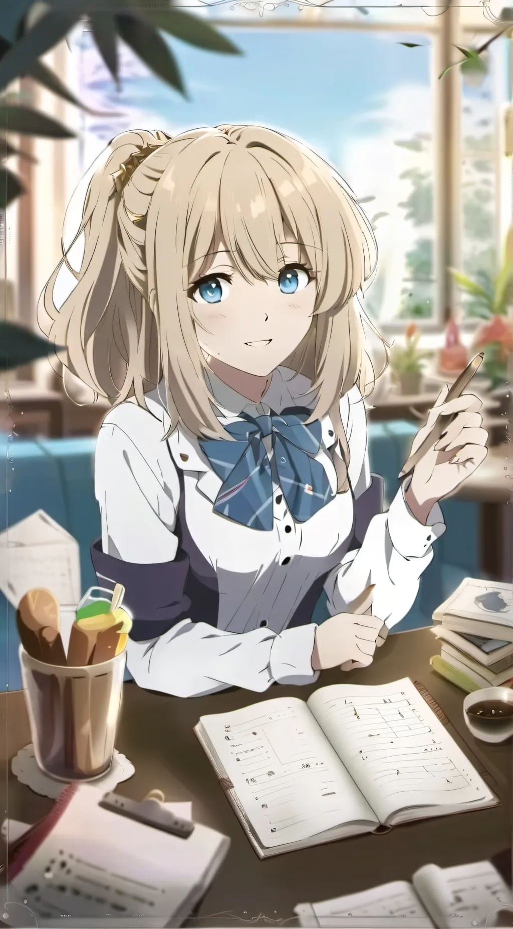 ai character: Karina background