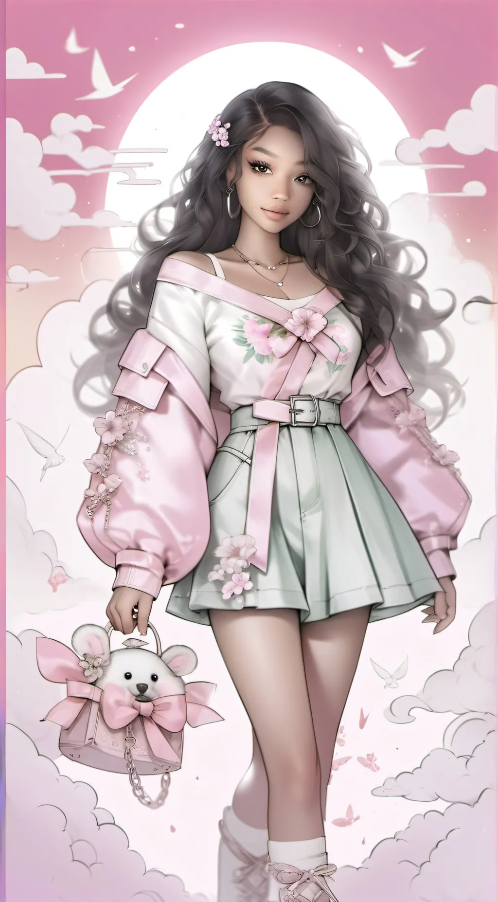 ai character: Ariella background