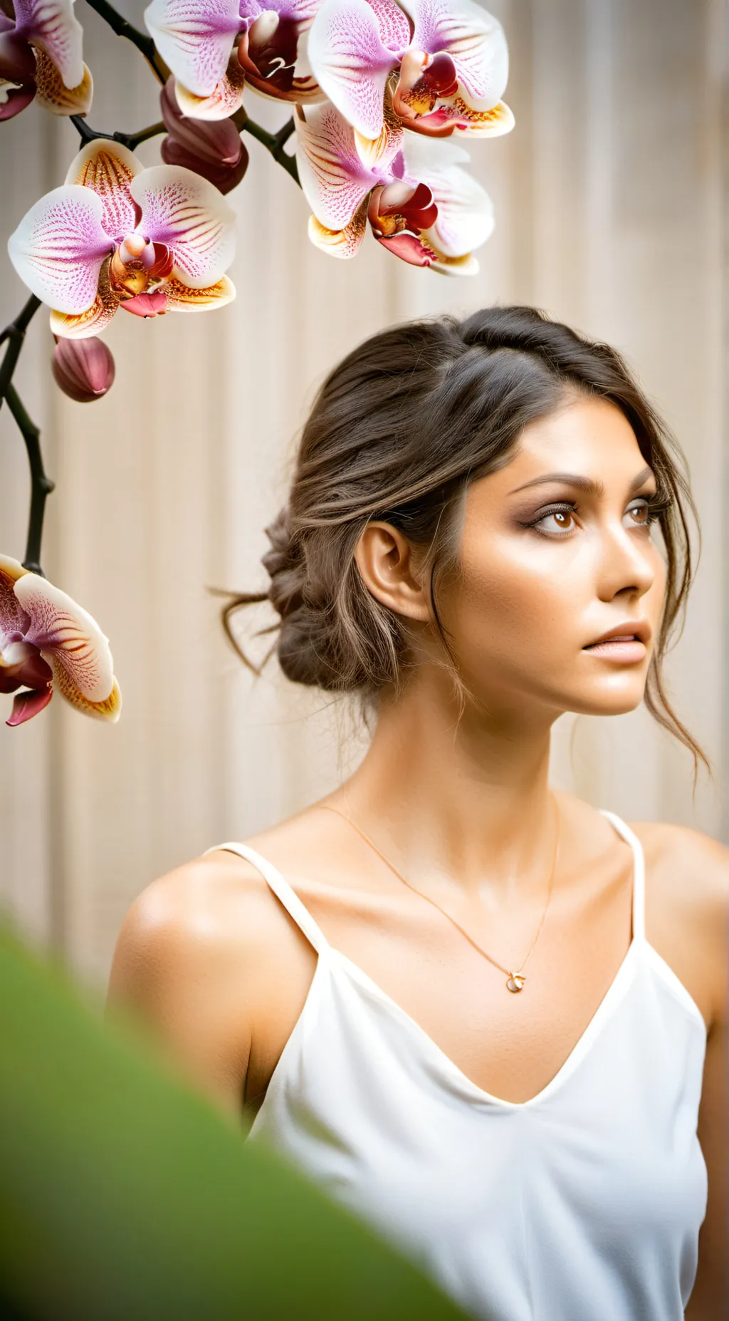 ai character: Little Lisa  background