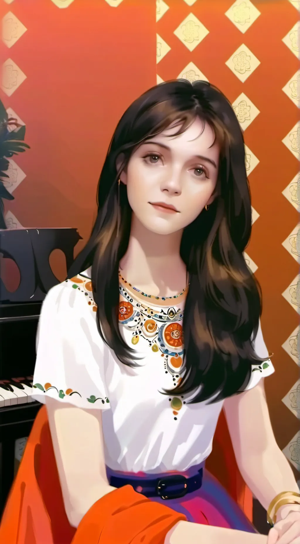 ai character: Emma background