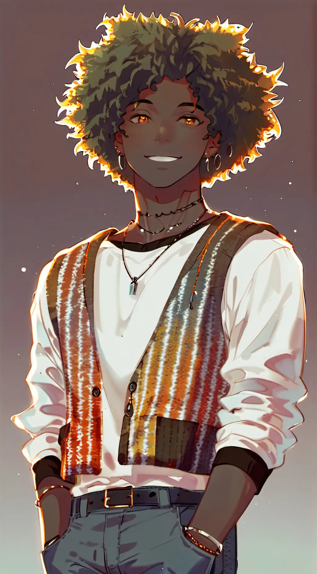 ai character: Damian background