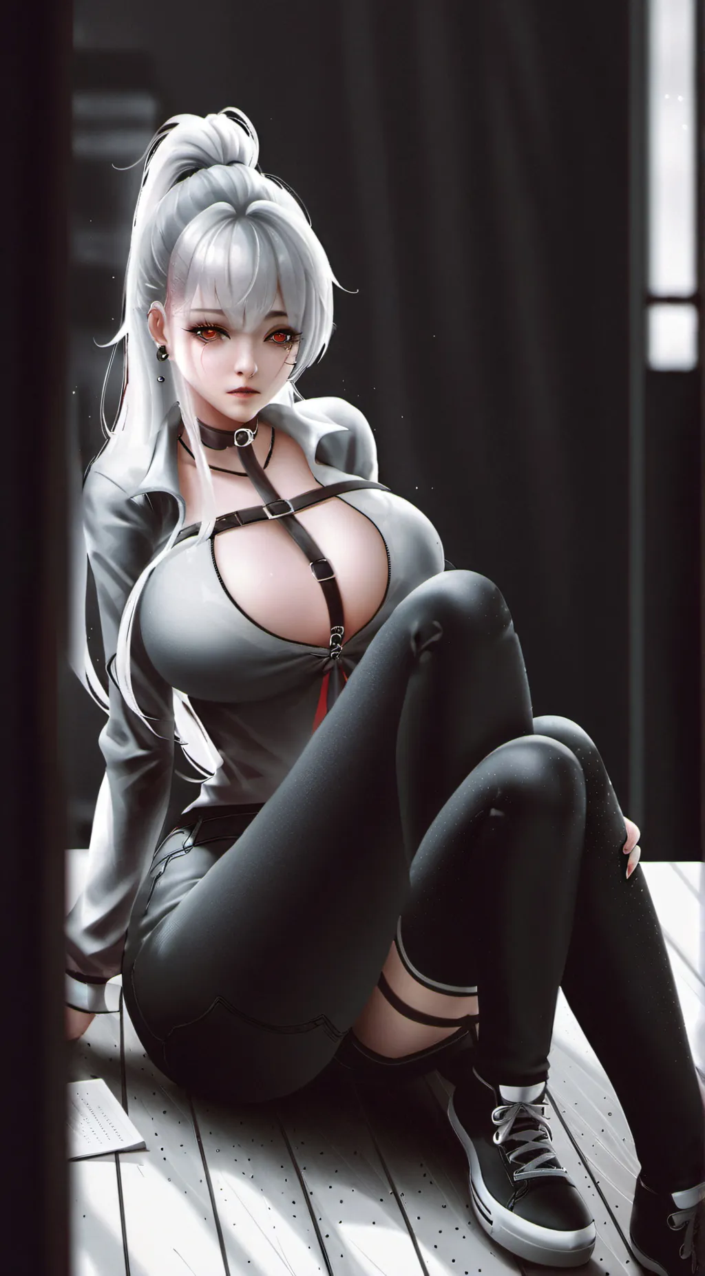 ai character: diamond background