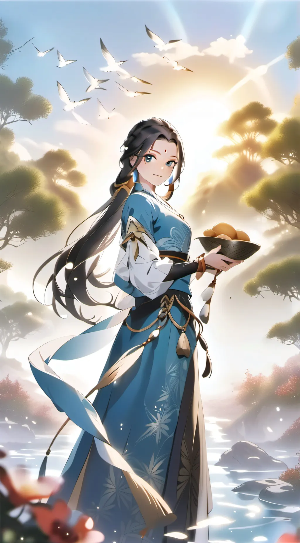 ai character: Katara background