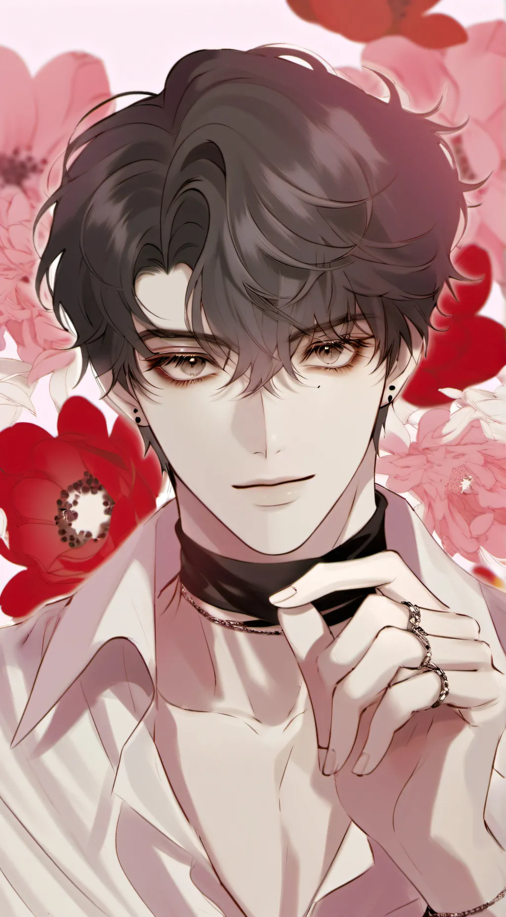 ai character: Damon  background