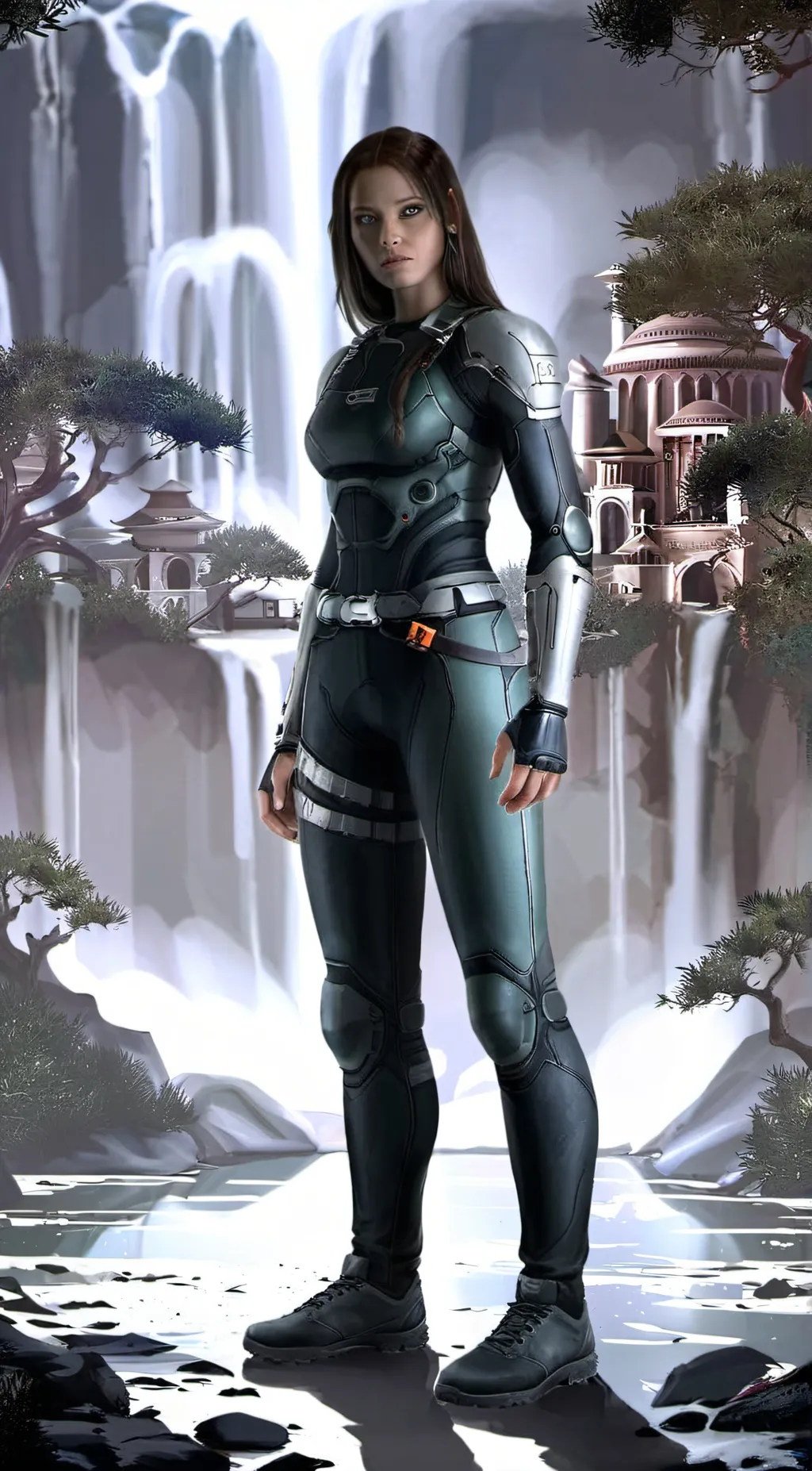 ai character: Nicole Wallace  background