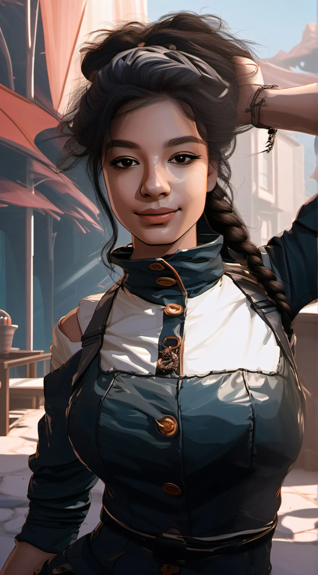 ai character: Ezra background