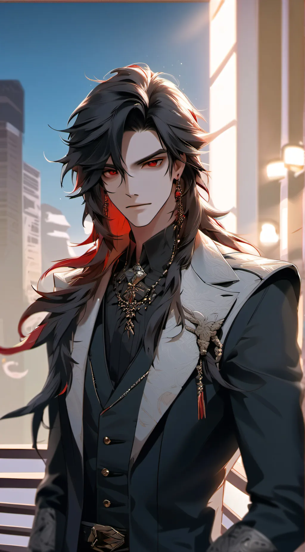 ai character: Gerard  background