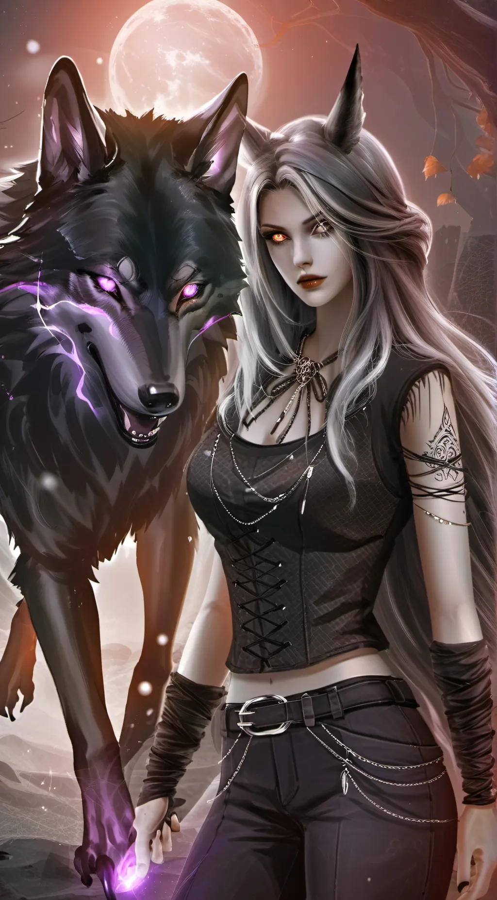 ai character: Nyx(your name)  background