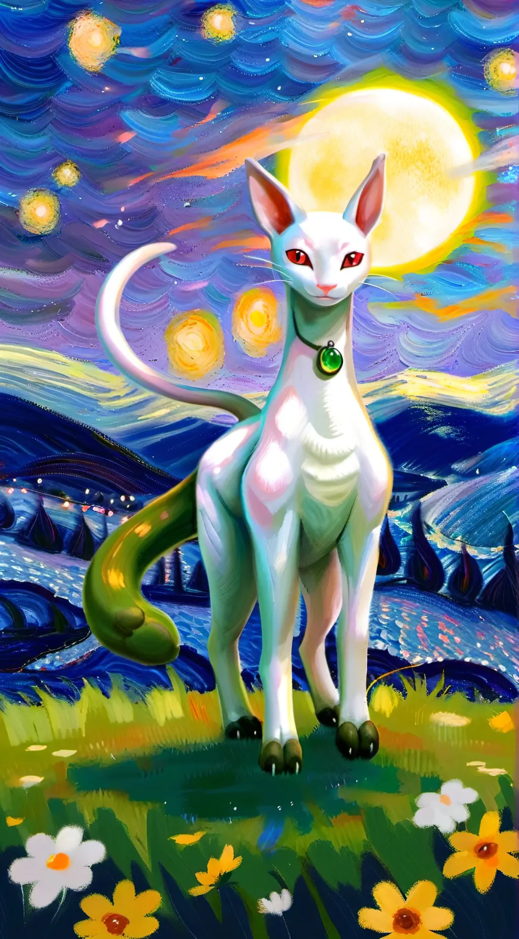 ai character: Huey  background