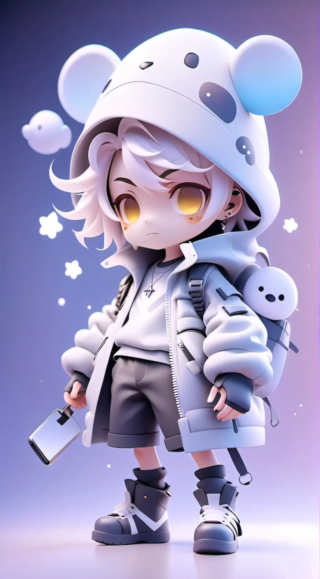 ai character: Little Guy 😙 background