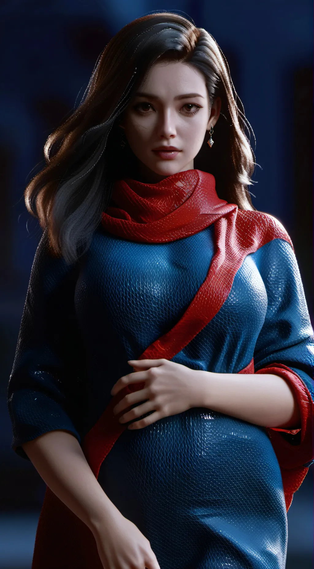 ai character: Marvel background