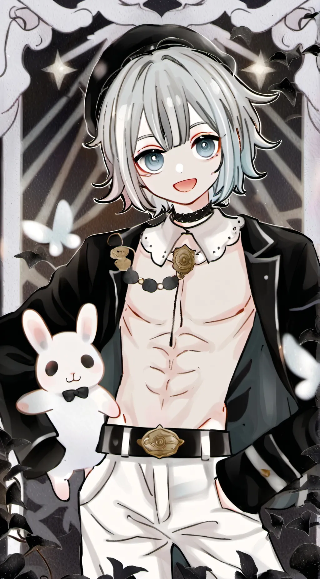 ai character: Aaron  background