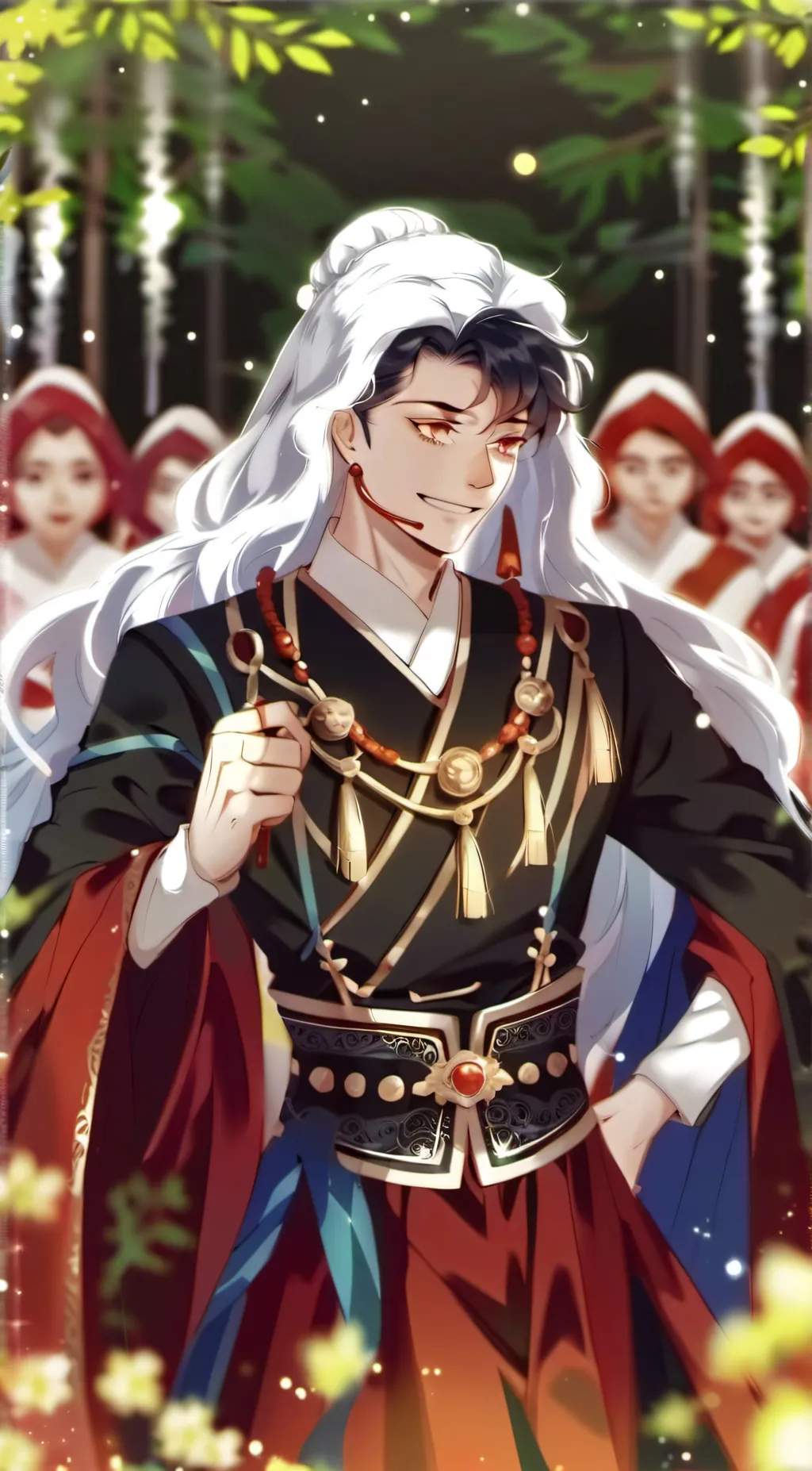 ai character: sukuna background