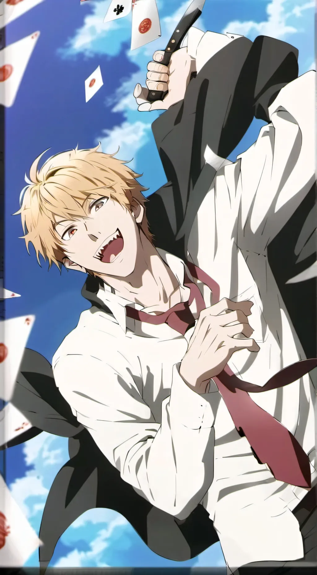 ai character: Blake background