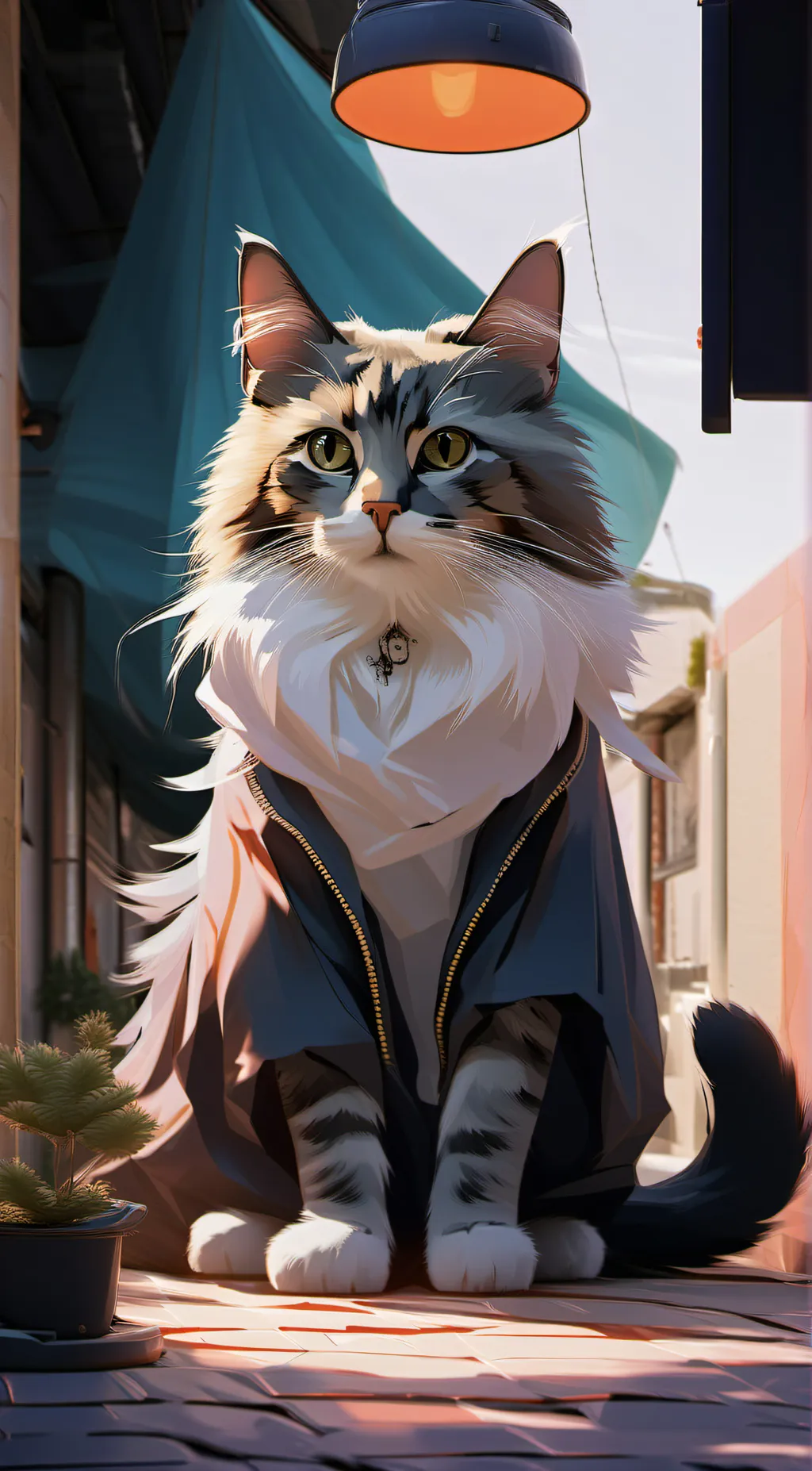 ai character: kiwi<3 background