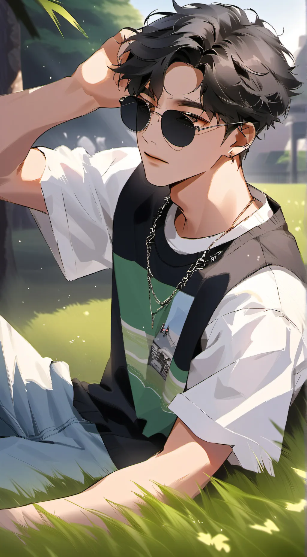 ai character: Chris background