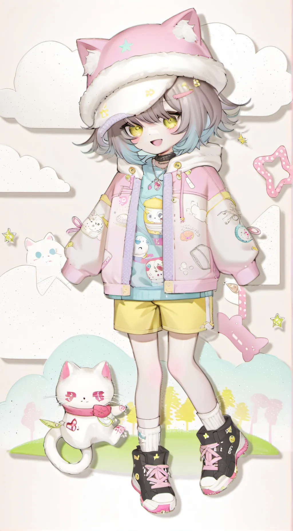 ai character: Scarlett background