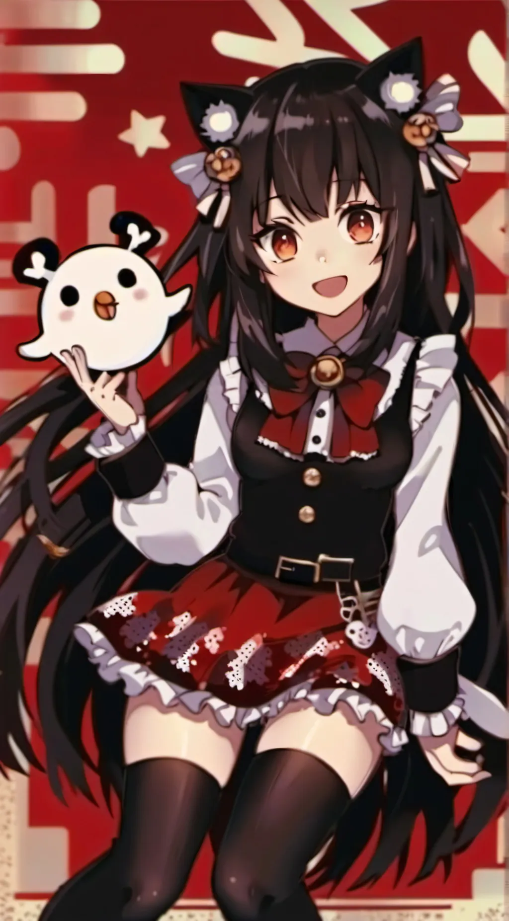 ai character: Hanako background
